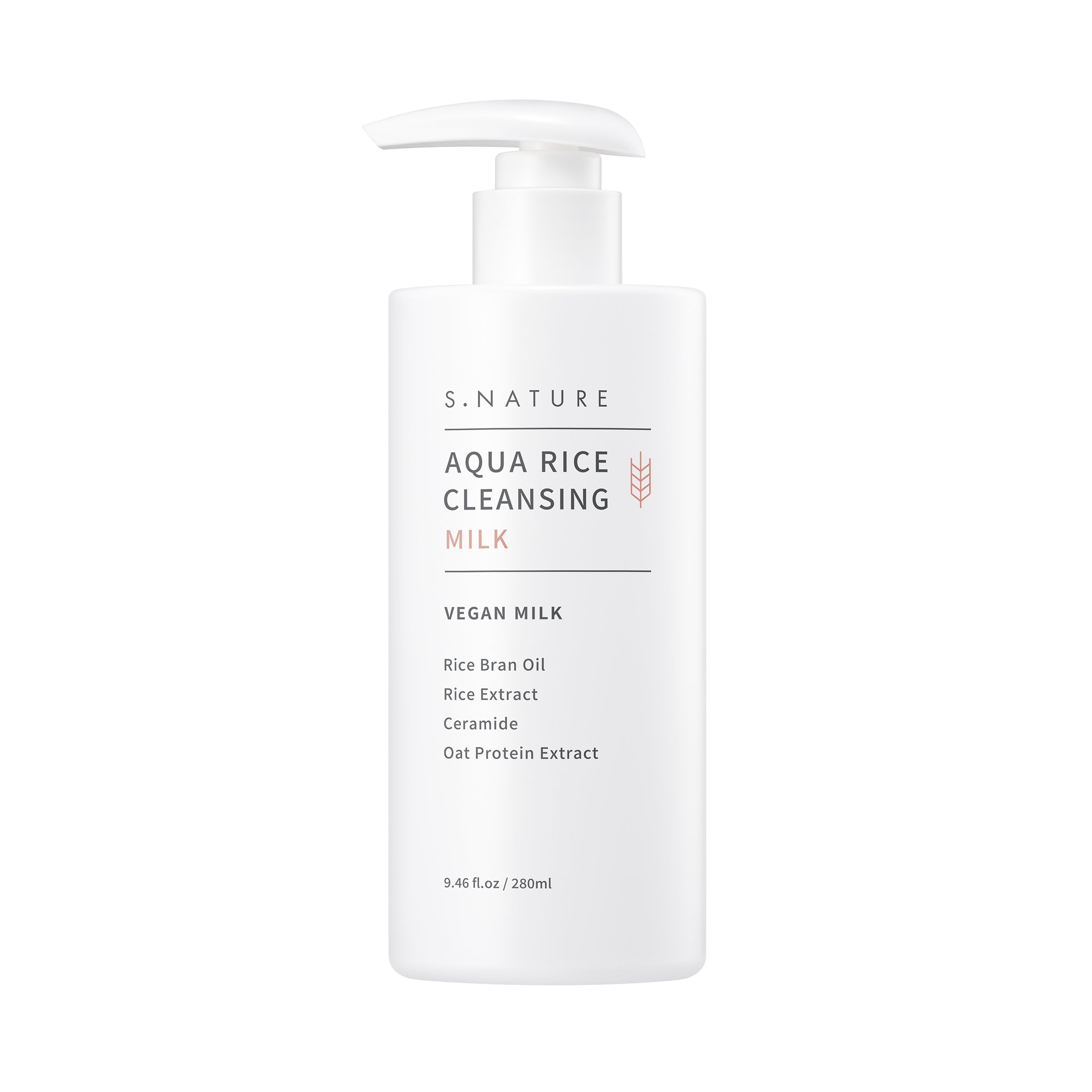 S.Nature Aqua Rice Cleansing Milk 280ml
