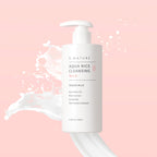 Aqua Rice Cleansing Milk frá S.Nature, mild hreinsimjólk með hrísgrjónakjarna