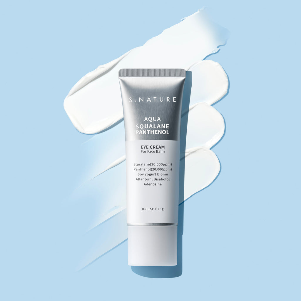 S.Nature Aqua Squalane Panthenol Eye Cream for Face Balm 25g