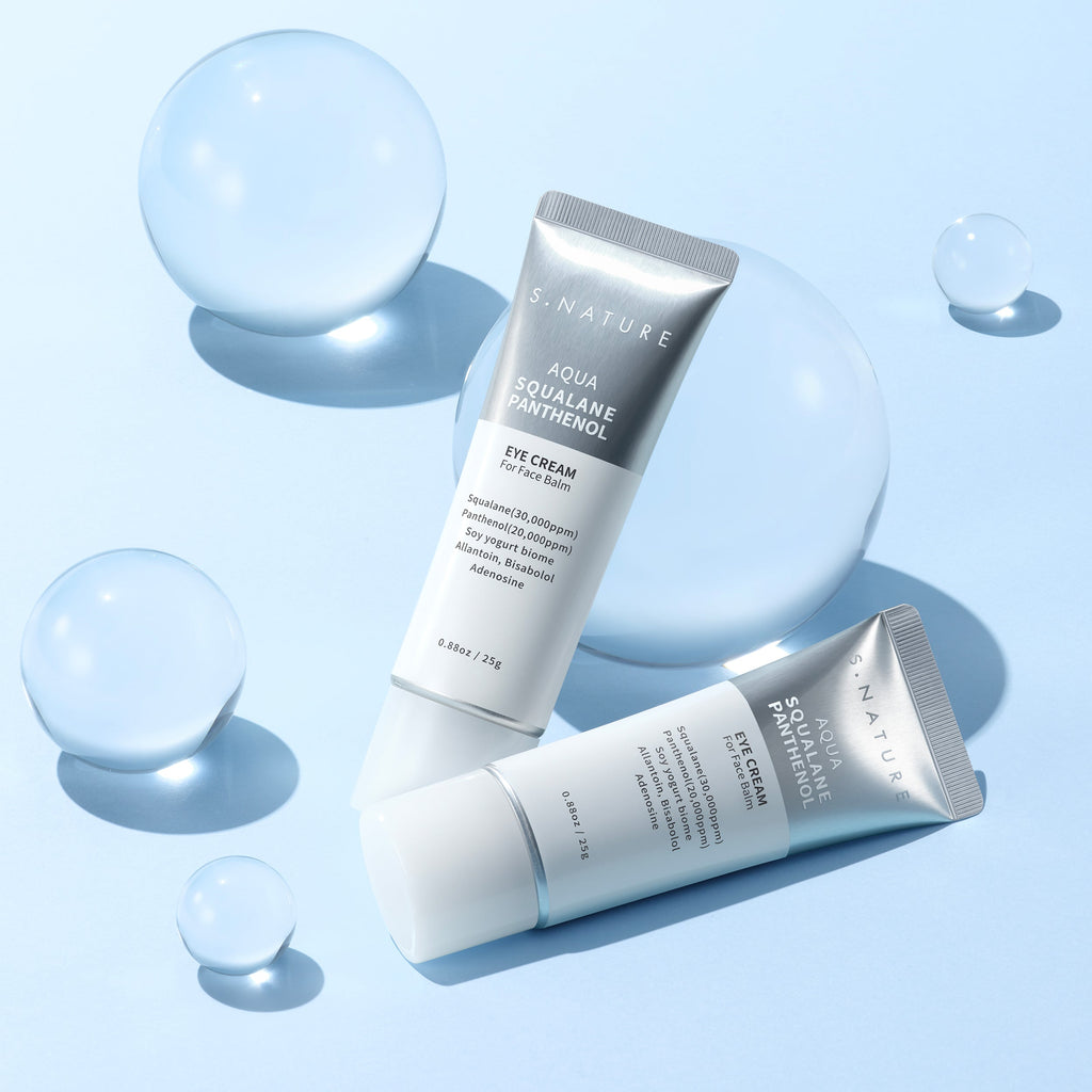 S.Nature Aqua Squalane Panthenol Eye Cream for Face Balm 25g