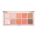 Better Than Palette 08 Peach Dahlia Garden frá rom&nd, augnskuggapaletta með möttum og glimmerlitum