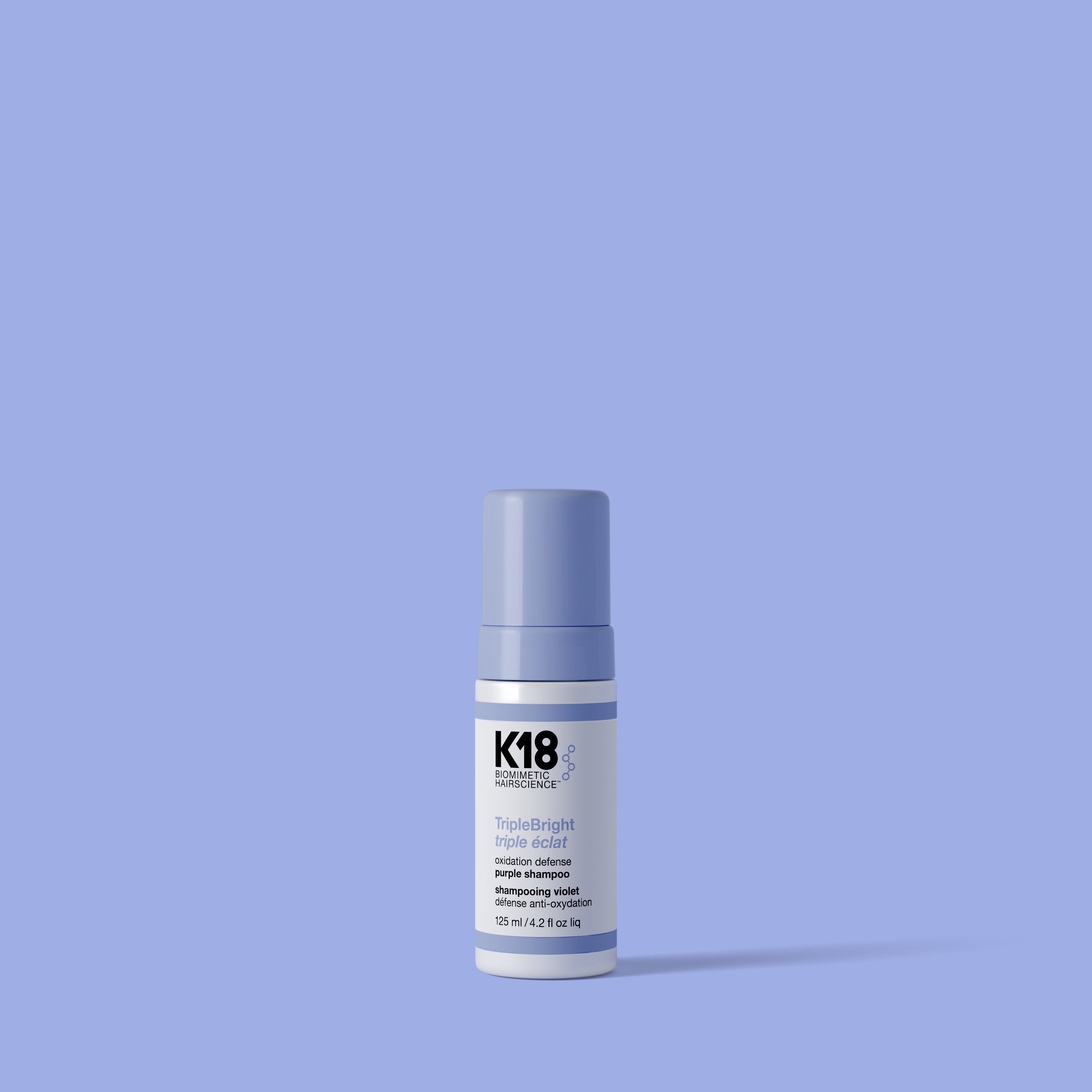 K18 TripleBright Oxidation Defence Purple Shampoo 125ml