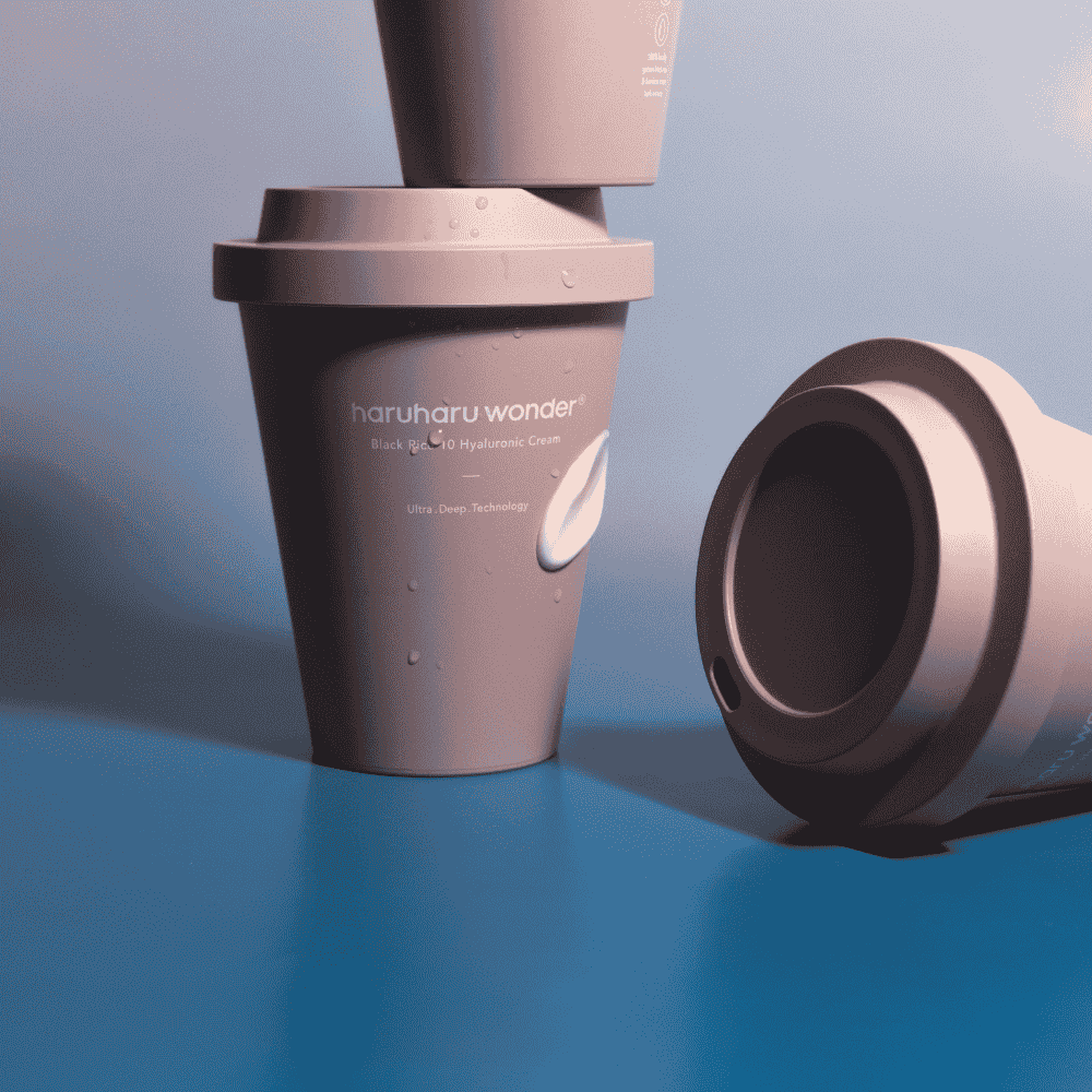 Black Rice 10 Hyaluronic Cream - Haruharu Wonder