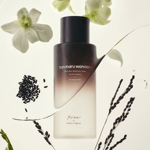 Black Rice Hyaluronic Toner Free of Alcohol Fragrance - Haruharu Wonder