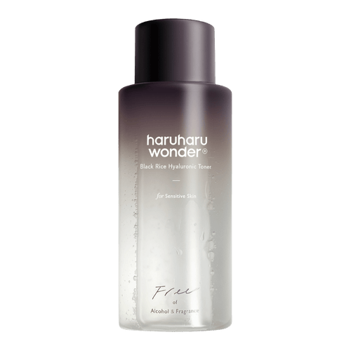 Black Rice Hyaluronic Toner Free of Alcohol Fragrance - Haruharu Wonder