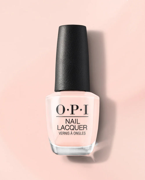 Bubble Bath naglalakk frá OPI, mjúkur og ljósbleikur nude tónn